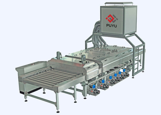 China Control del PLC lavadora de cristal de 1600 milímetros antes de procesar de la impresión de pantalla de seda proveedor