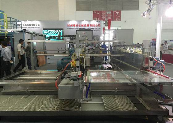 China Máquina de pulir de cristal del Edger del doble del PLC para Arris superior y más bajo proveedor