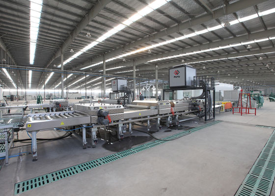 China El lavado del vidrio plano trabaja a máquina la maquinaria que se lava del vidrio para Sidelites proveedor