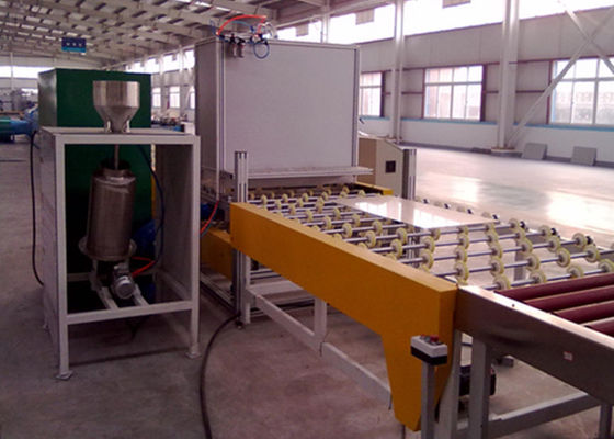 China Máquina de pulverización de cristal de los parabrisas para la cadena de producción de cristal auto sistema del talco proveedor
